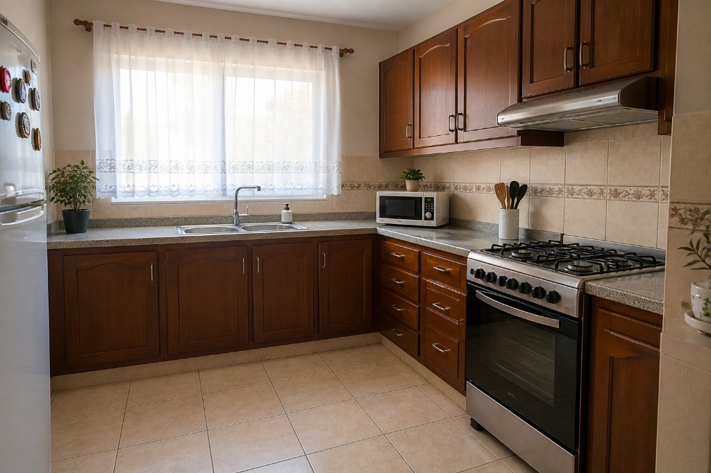 Zona común del piso compartido